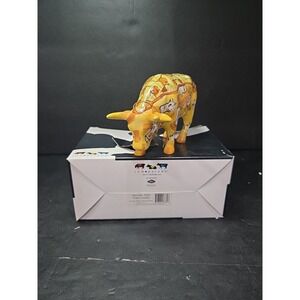 Cow Parade Peach Cowbler Figurine, Westland Giftware, #7332, Box/Tag